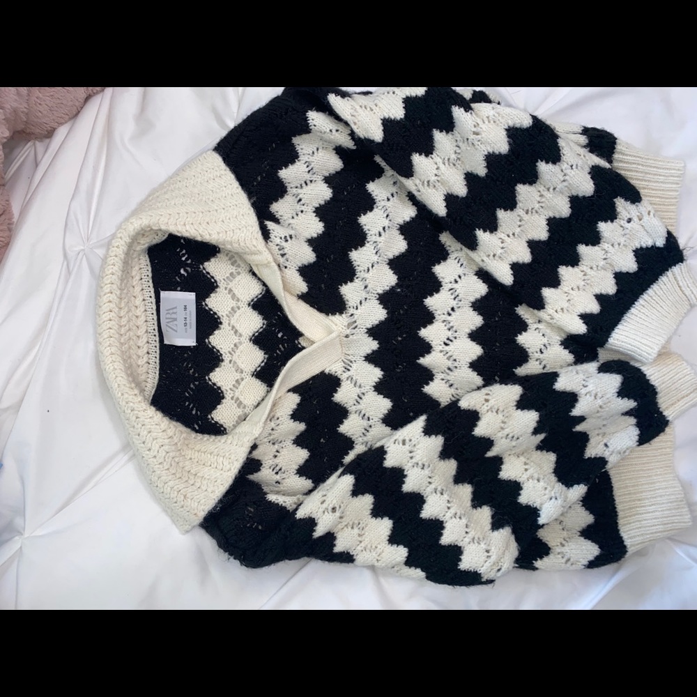 Zara striped sweater